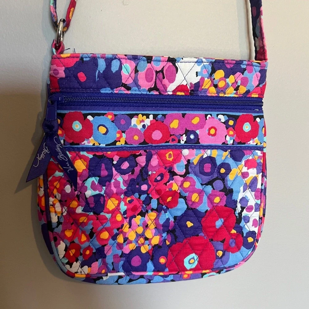 Vera Bradley Colorful Floral Crossbody Bag - Picture 1 of 12